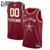 Dječji NBA Dres All-Star 2024 Personalizirani Western Conference Crvena Swingman